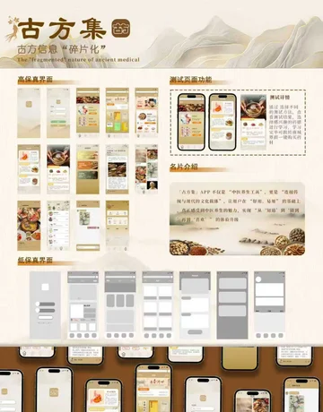 古方集项目展示 03 卡片预览